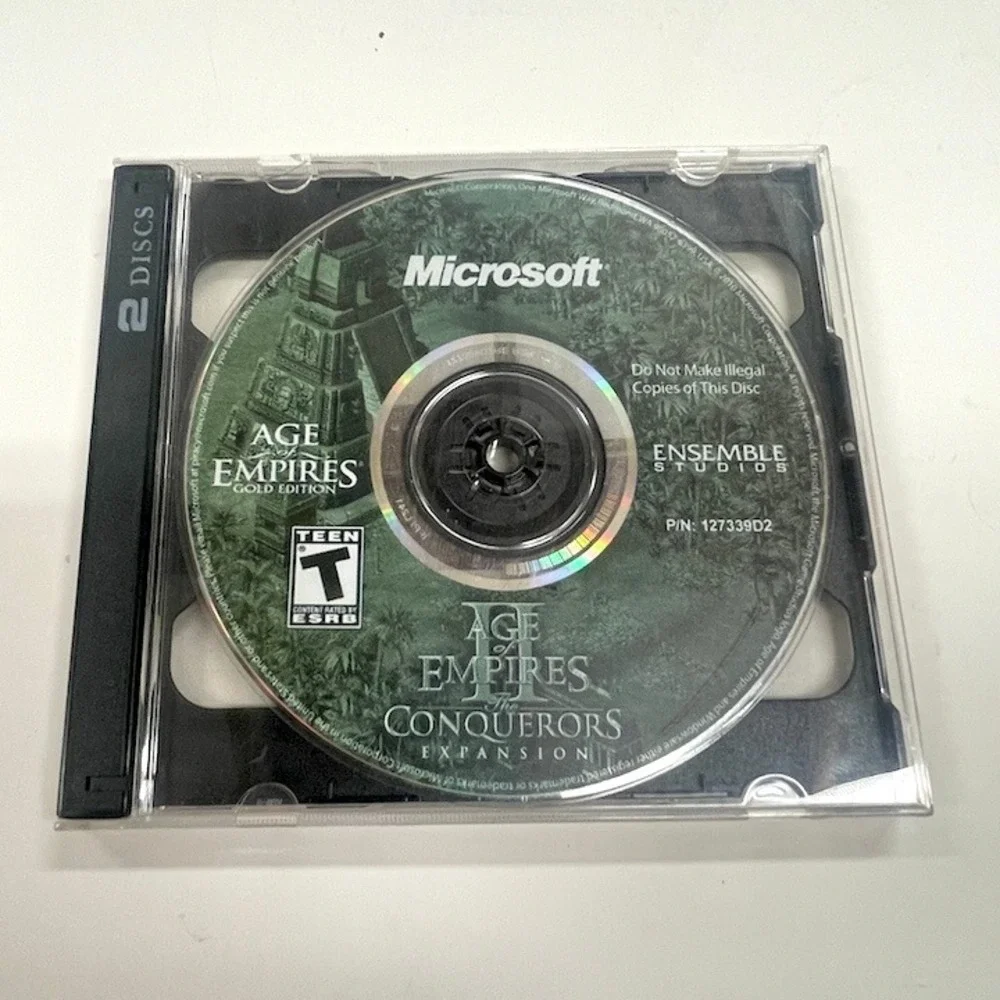 Age of Empires II Gold Edition - The Conquerors Expansion Disc Only